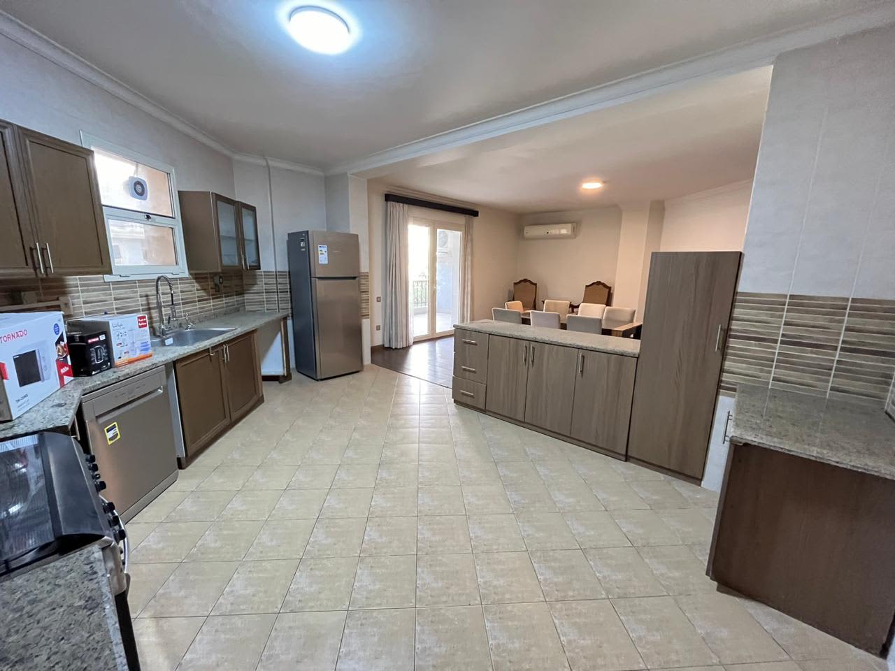 Spacious Apartment with Shared Pool In Maadi Sarayat