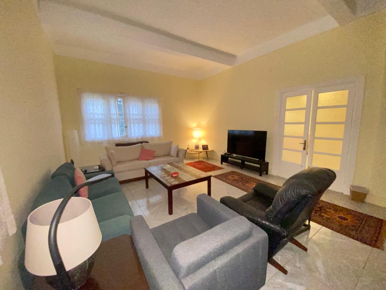 3-Bedroom Furnished Ground Floor with Garden