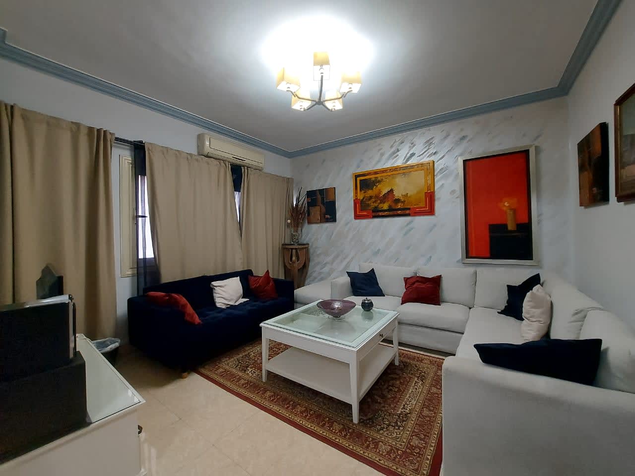Small Apartment With Fully Equipped In Zamalek.