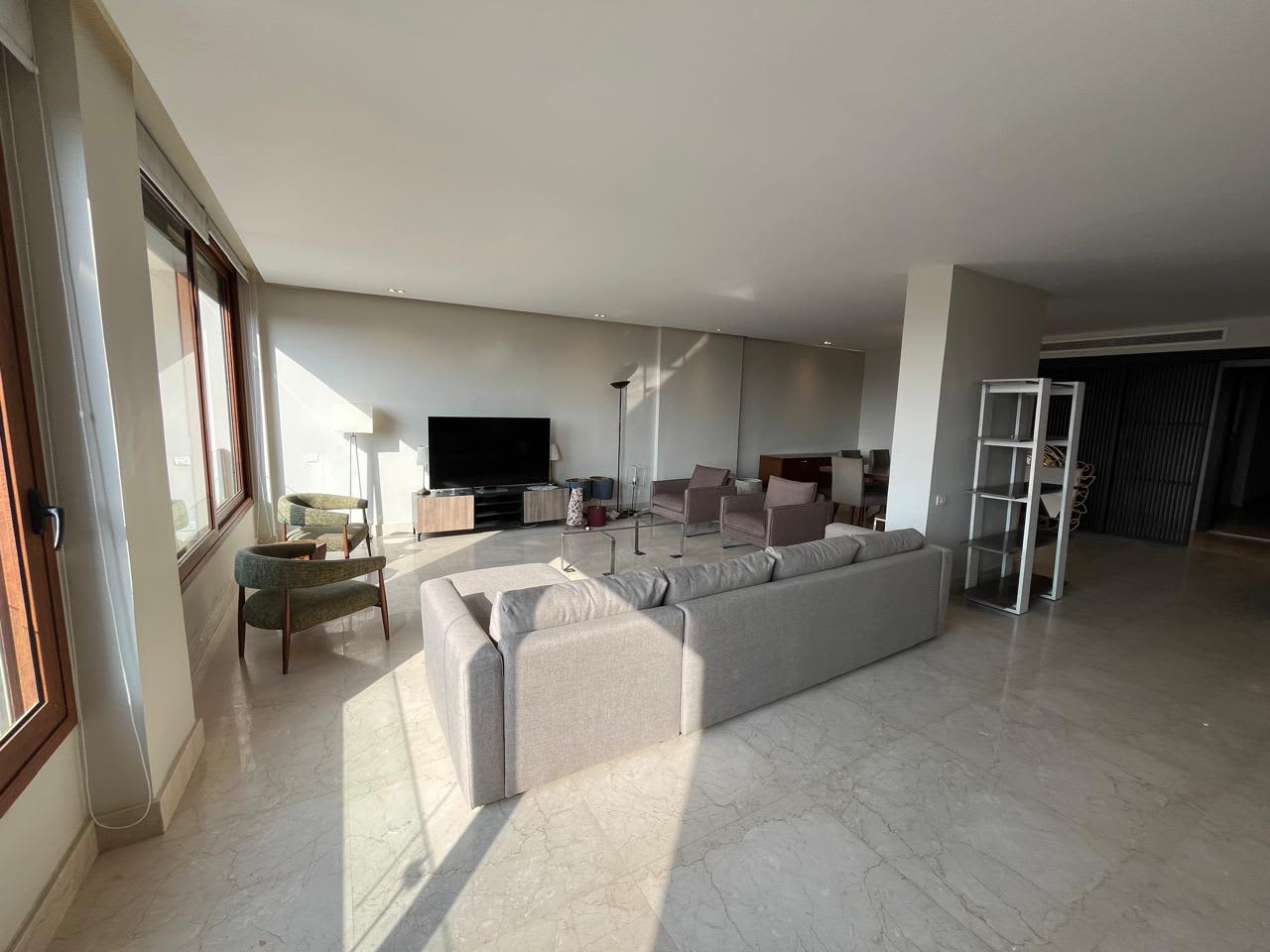 Sunny 4-Bedroom Furnished Apartment in Maadi Sarayat