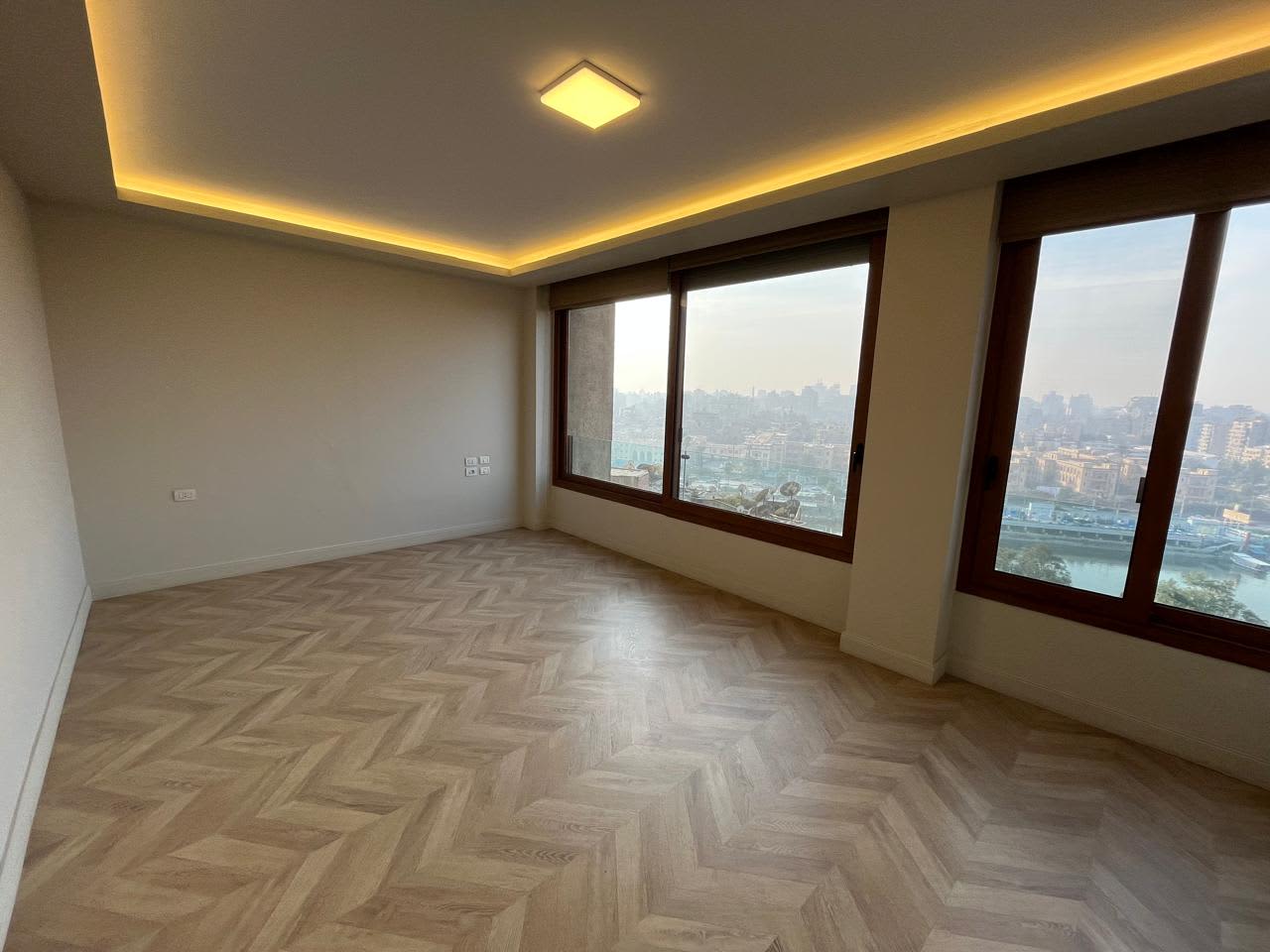 Semi-Furnished Flat with Kitchen Appliances For Rent In Zamalek.