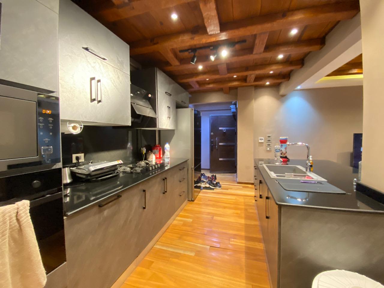 Apartment With Huge Outside Area In Sarayat Maadi.