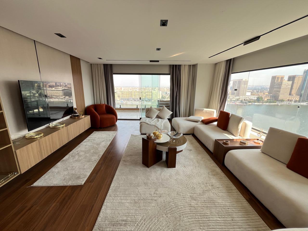 Ready-to-Move Furnished Apartment In Heart Of Zamalek, In Cairo.