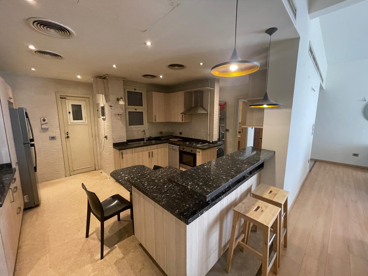 Fully Equipped Apartment With AC In Zamalek.