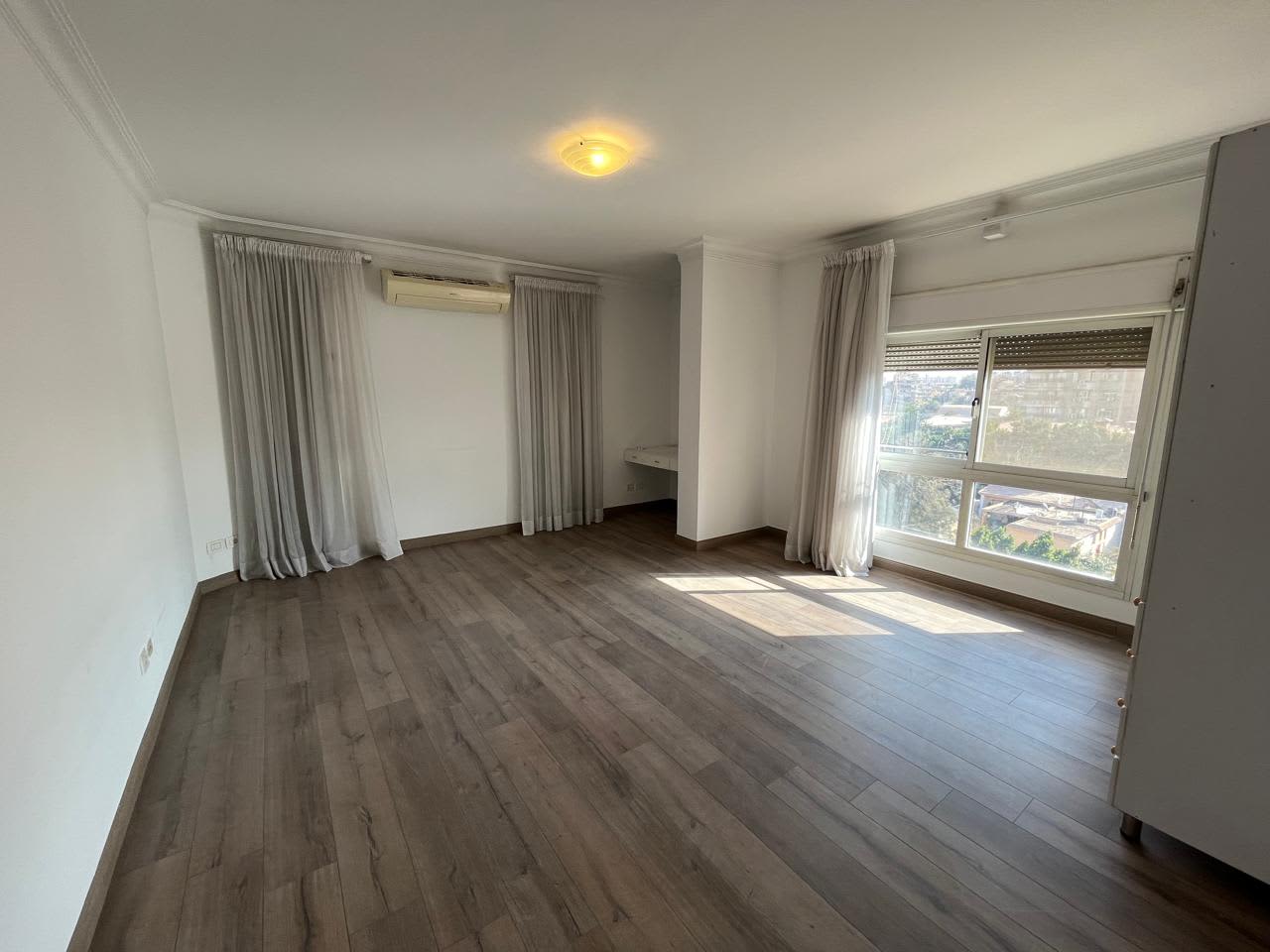 Semi-furnished apartment for rent in Maadi, Cairo.
