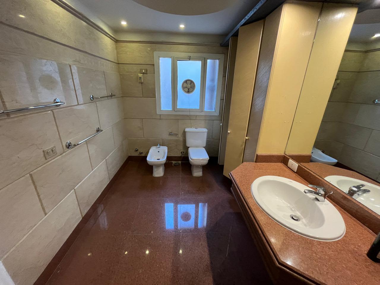 Semi-furnished apartment for rent in Maadi, Cairo.