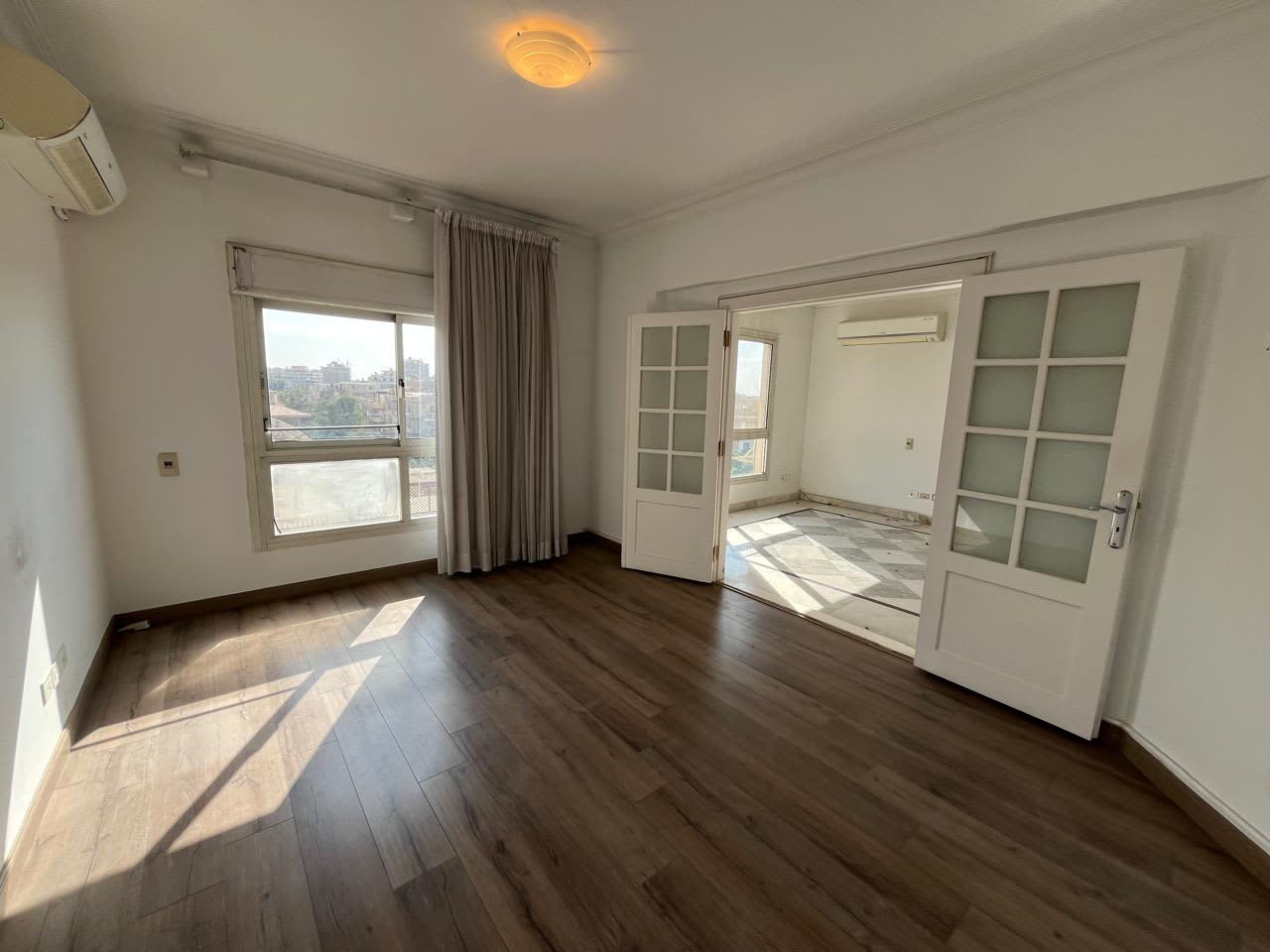 Semi-furnished apartment for rent in Maadi, Cairo.