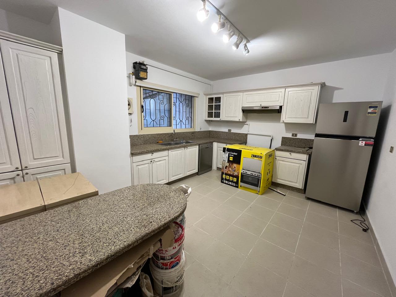 Modern Semi-Furnished 4BR | Private Garden | Quiet Maadi Area