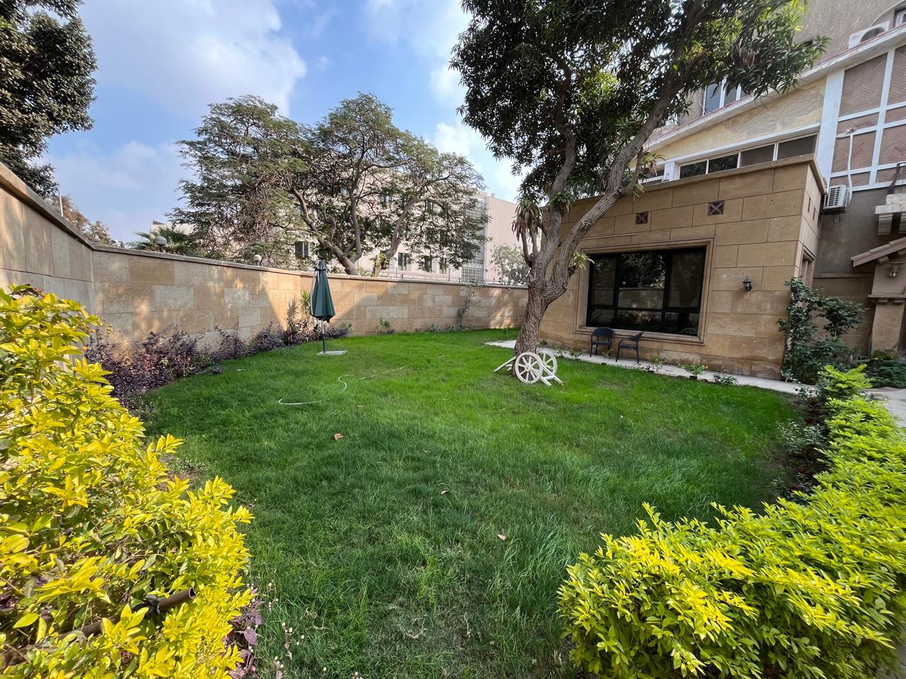 Furnished Ground Floor In The Heart Of Maadi.