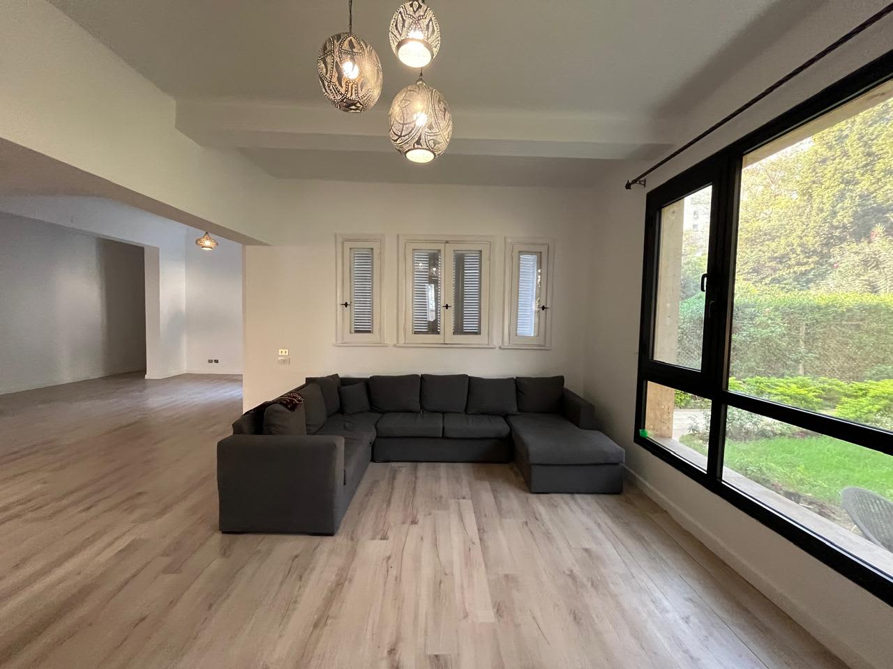 Furnished Ground Floor In The Heart Of Maadi.