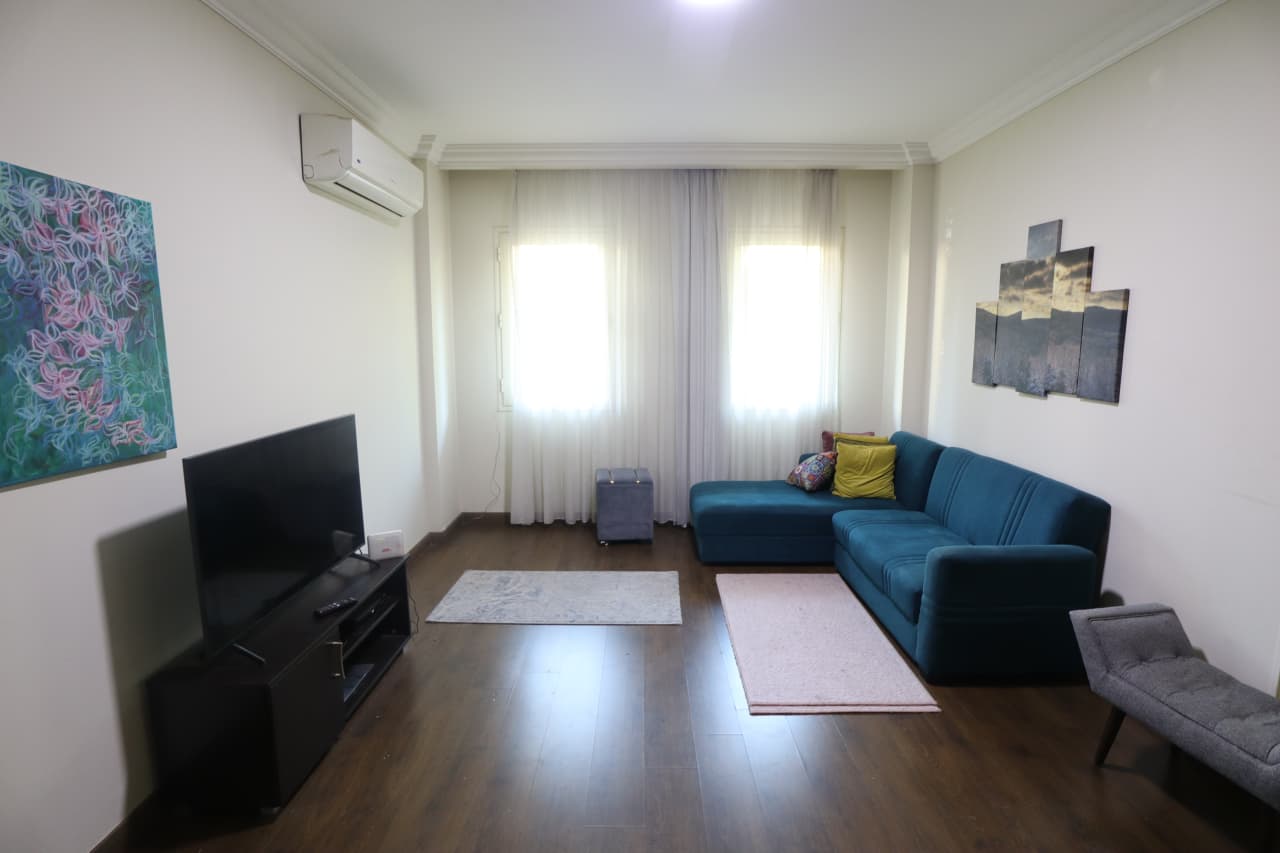 Duplex Ground-Floor With Shared Pool For Rent Sarayat Maadi.