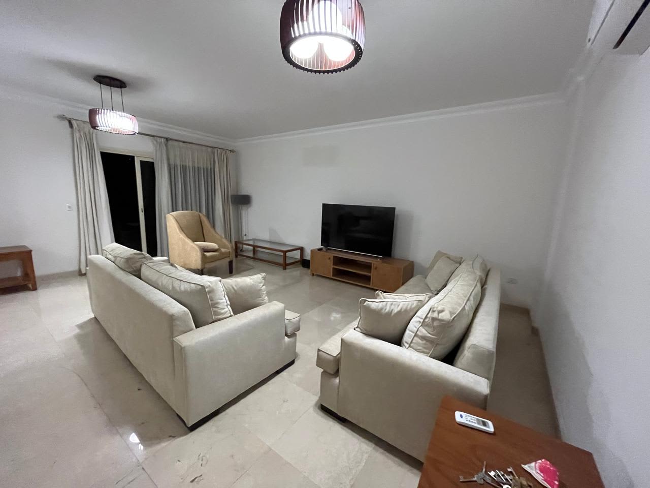 Stylish: Fully Furnished Apartment with Pool in Maadi Sarayat.