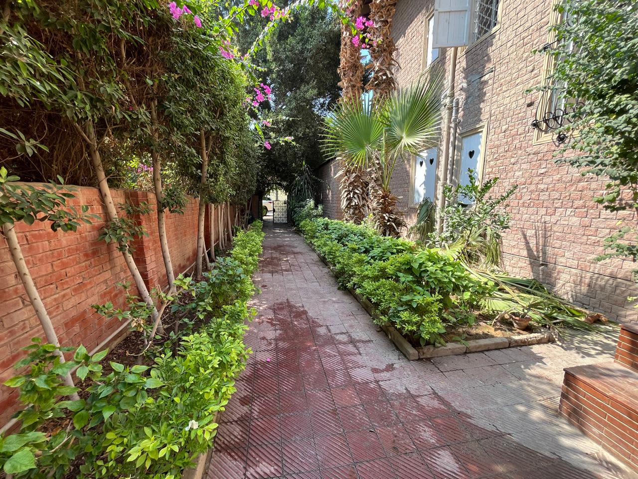 Semi Furnished Villa With Big Outside Area In Hay El Maadi.
