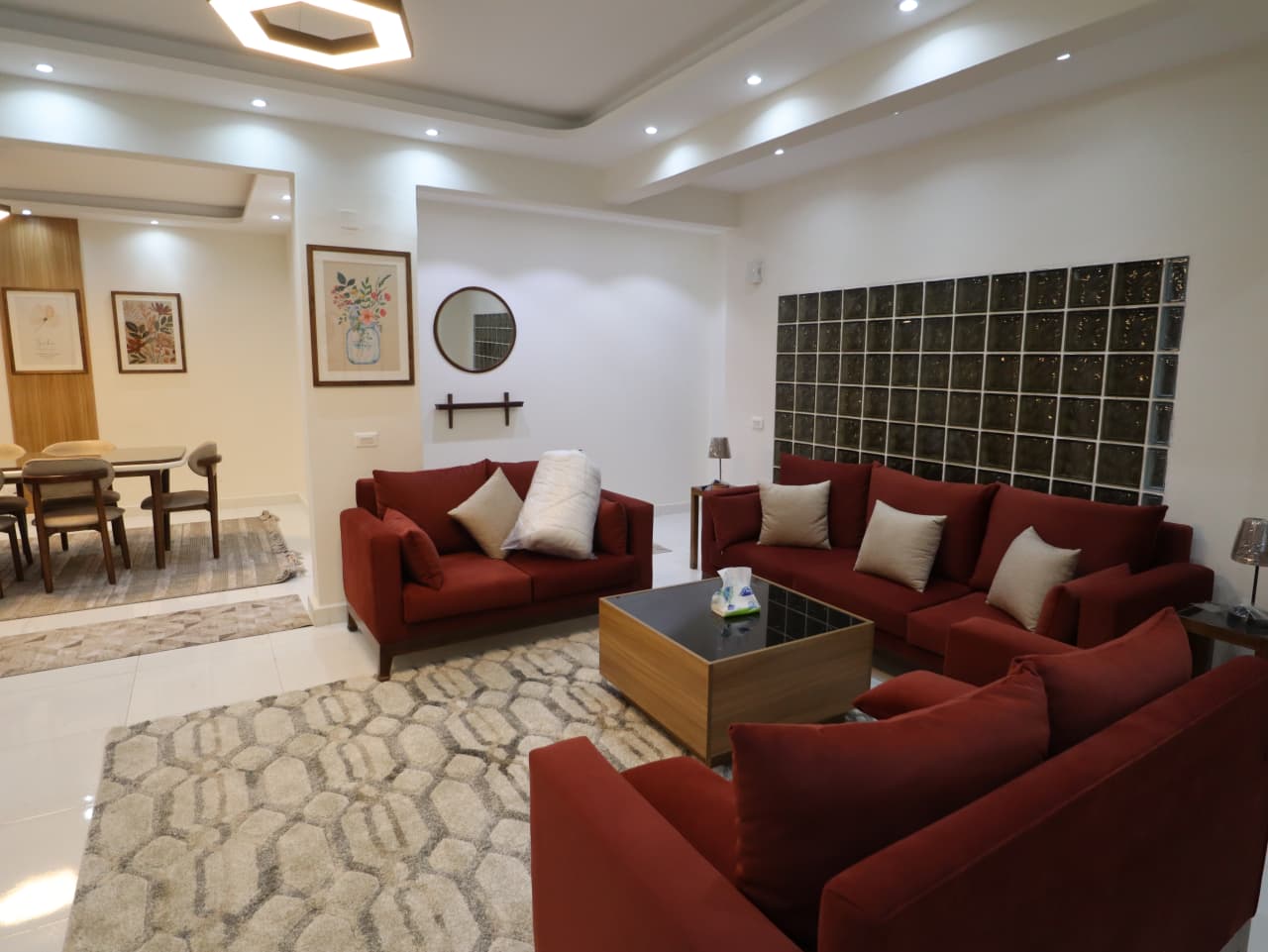 3 bedroom Apartment for rent in El Gezira El Wosta