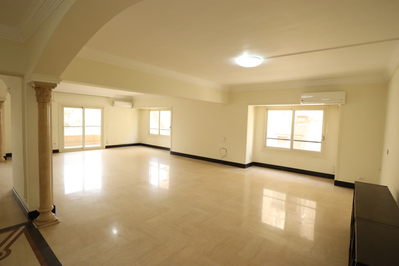 Semi Furnished Apartment In Maadi Sarayat|Duplex|900SQM.