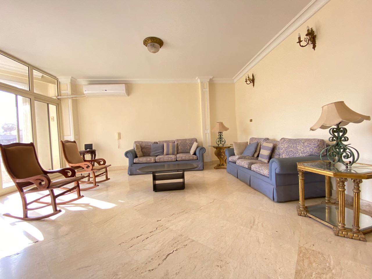 Well-Equipped Furnished Apartment for Rent in Maadi Degla