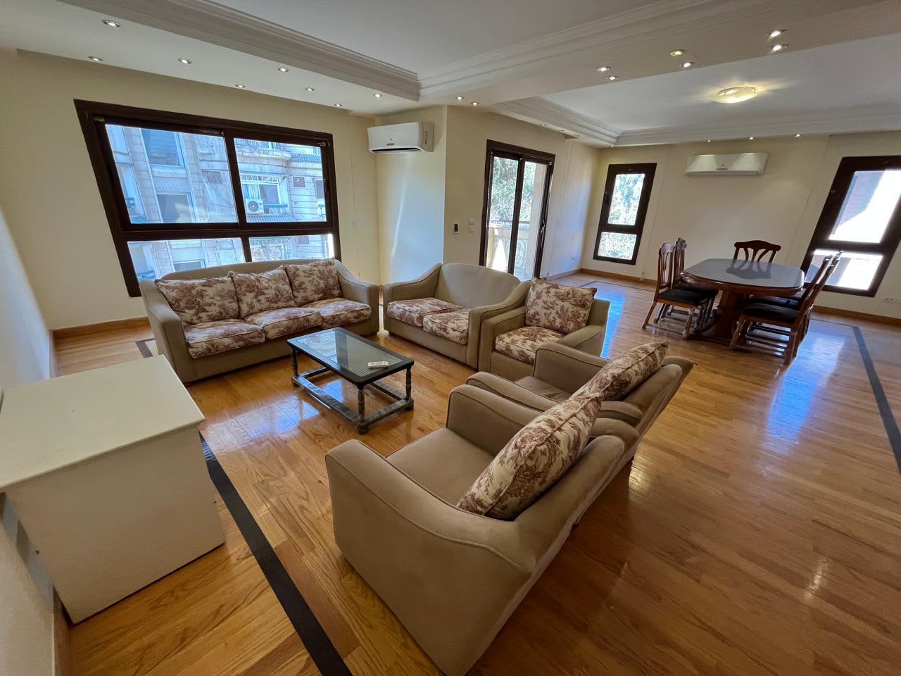 Well-Designed Apartment | Balcony & Natural Views In Maadi