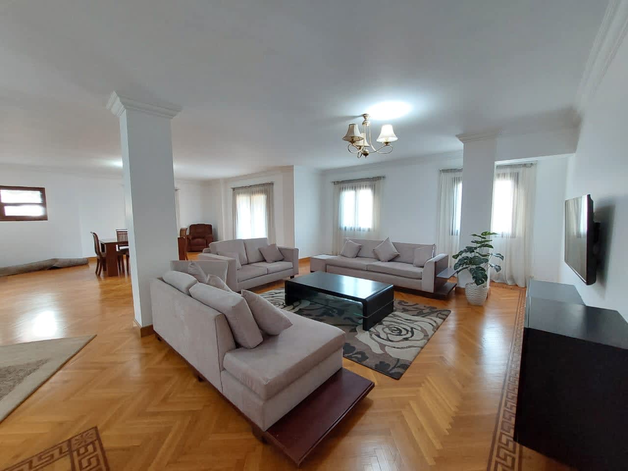 Elegant 200 sqm 3BR Home with Balcony & Green Views