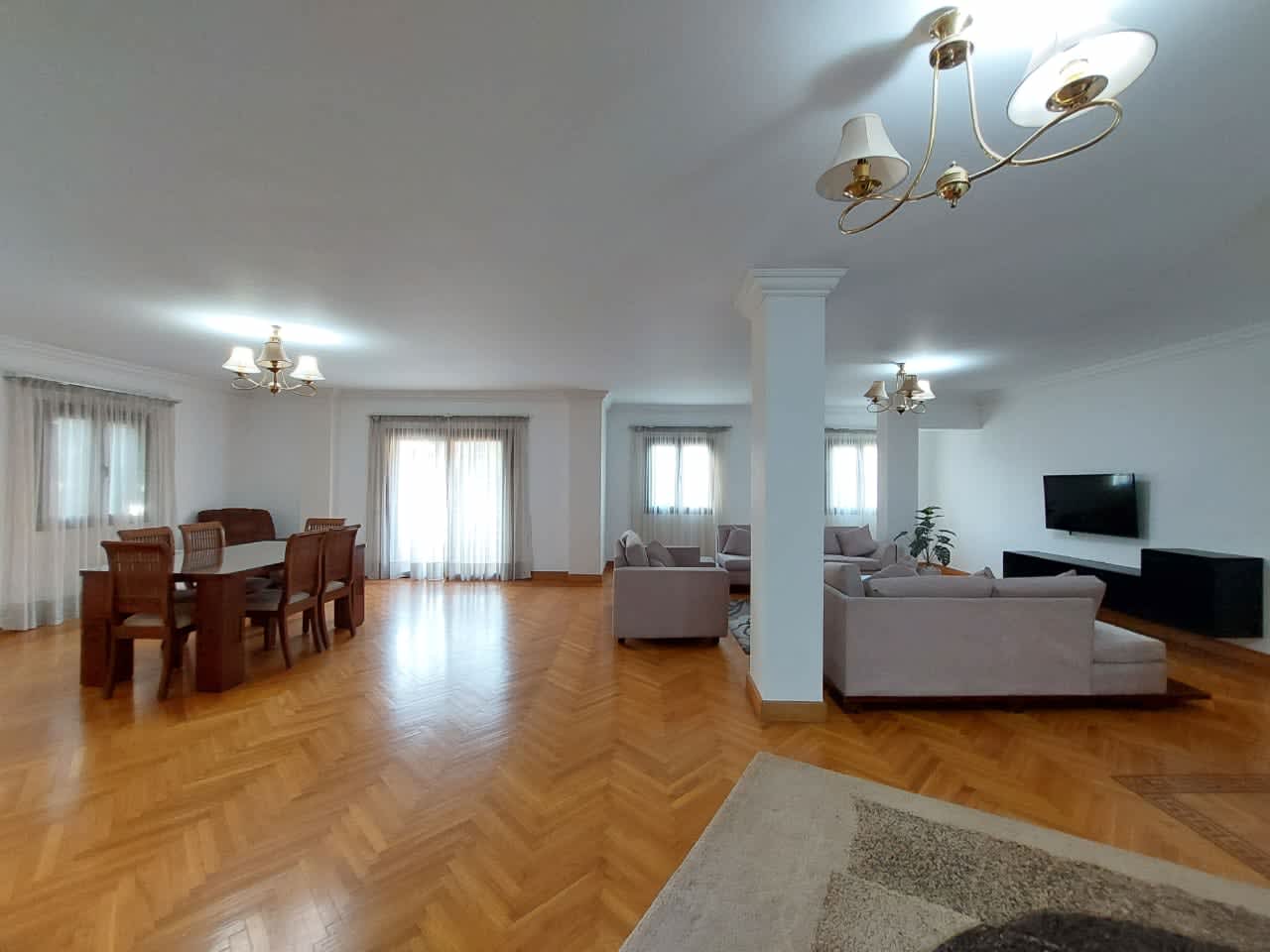 Elegant 200 sqm 3BR Home with Balcony & Green Views