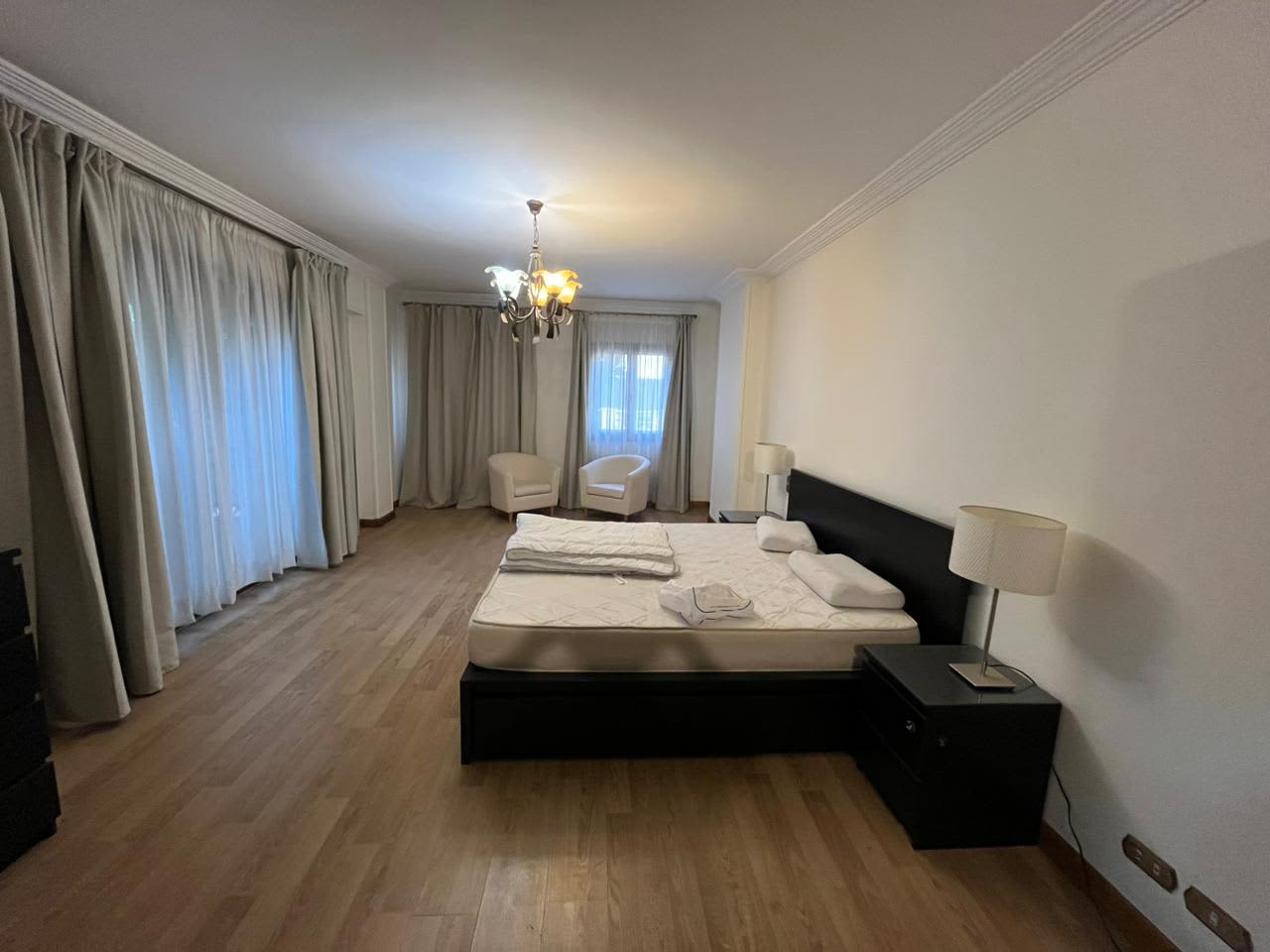 Stylish 3BR Apartment with Balcony & Shared Pool