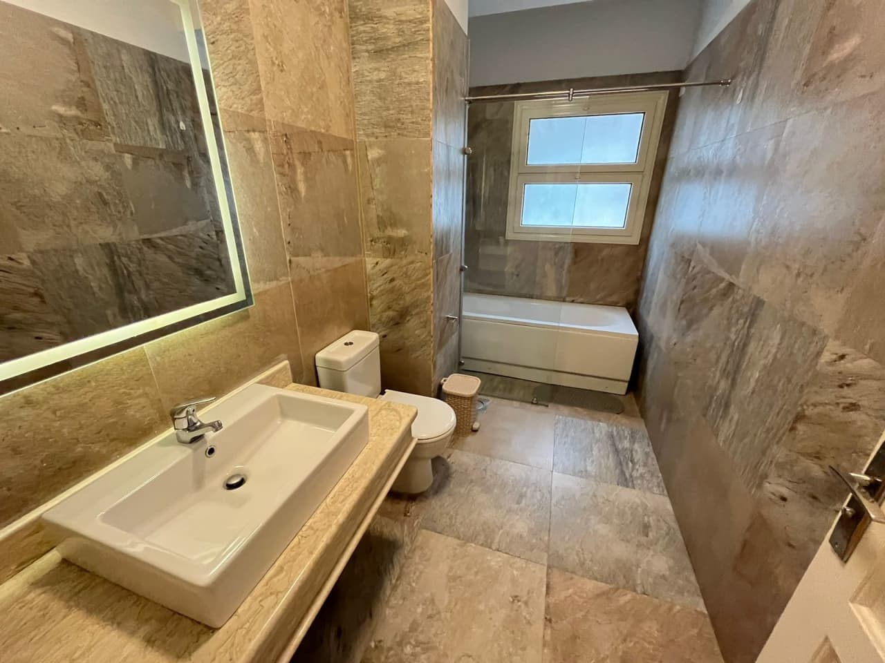 Spacious 3BR Apartment with Private Balcony & Swimming Pool