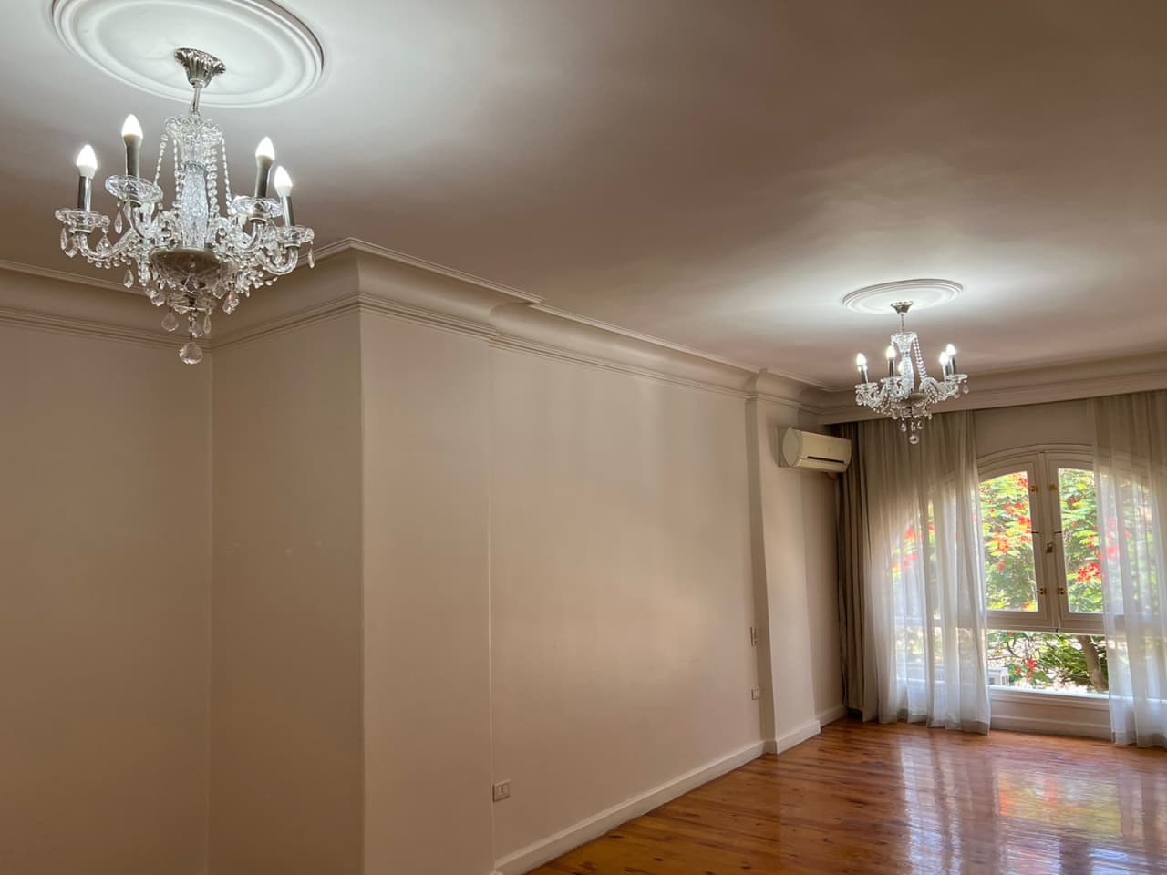 Bright 3BR Apartment with Balcony & Green Views | Prime Location In Maadi