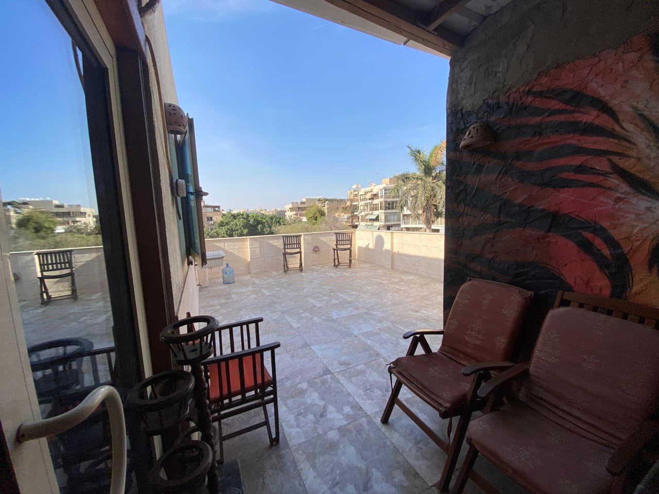 200 sqm Roof Apartment in Maadi - Bright & Airy Living