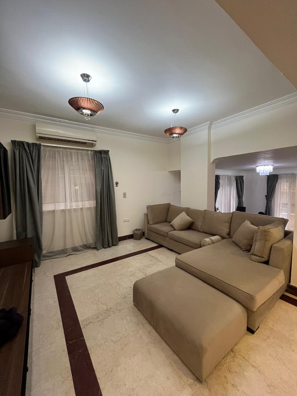 Spacious 3BR Apartment for Rent in Maadi | 250 sqm with Balcony