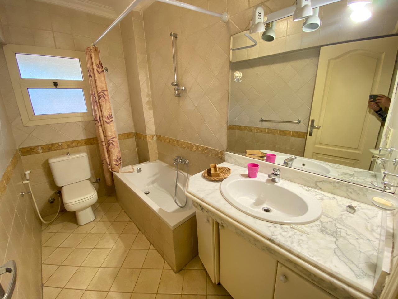 Furnished Apartment With Wide Reception In Sarayat Maadi.