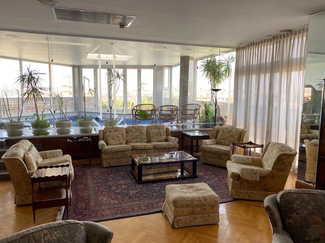 4BR Triplex Penthouse in Maadi with Private Terrace & Pool