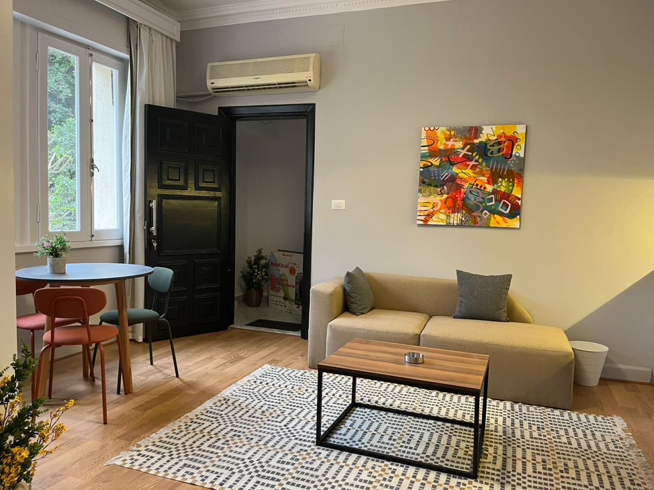 Furnished Studio For Rent In The Heart Of Maadi Sarayat.