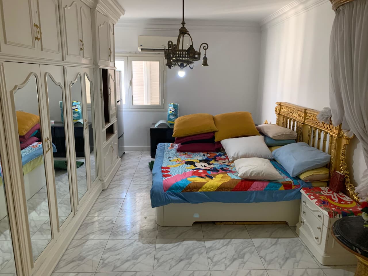 Bright & Airy Furnished Apartment with Big Balcony In Sarayat Maadi.