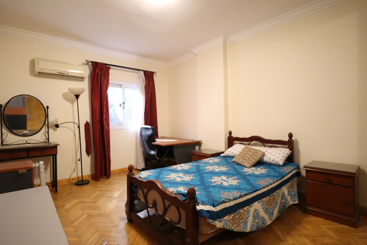 Bright 3 Bedroom Apartment for Rent in Maadi | Balcony & Natural Light