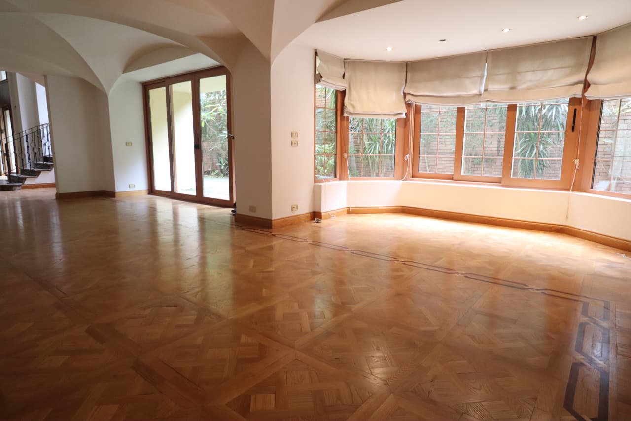 Spacious Ground Floor Apartment with Garden for Rent in Maadi | 5 Bedrooms