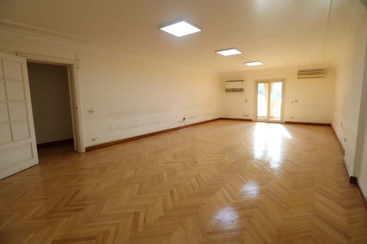 Spacious 3 Bedroom Apartment for Rent in Zamalek | 200 sqm with Green Views