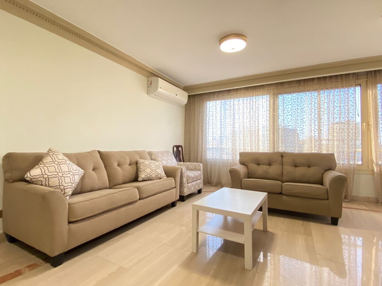 Elegant Fully Furnished Duplex For Rent In Maadi Degla.