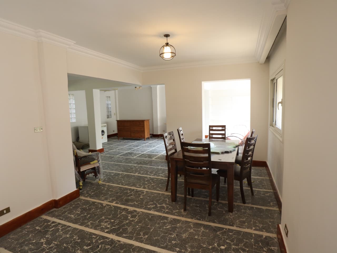 Triplex Ground Floor in Maadi - 4BR & Private Garden