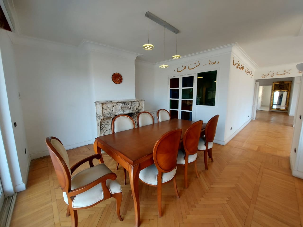 Apartment With Hight Space For Rent In Zamalek.