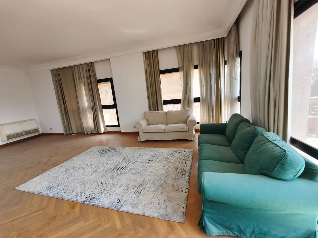 Elegant 4BR Apartment with Balcony & Natural Light In Maadi Degla