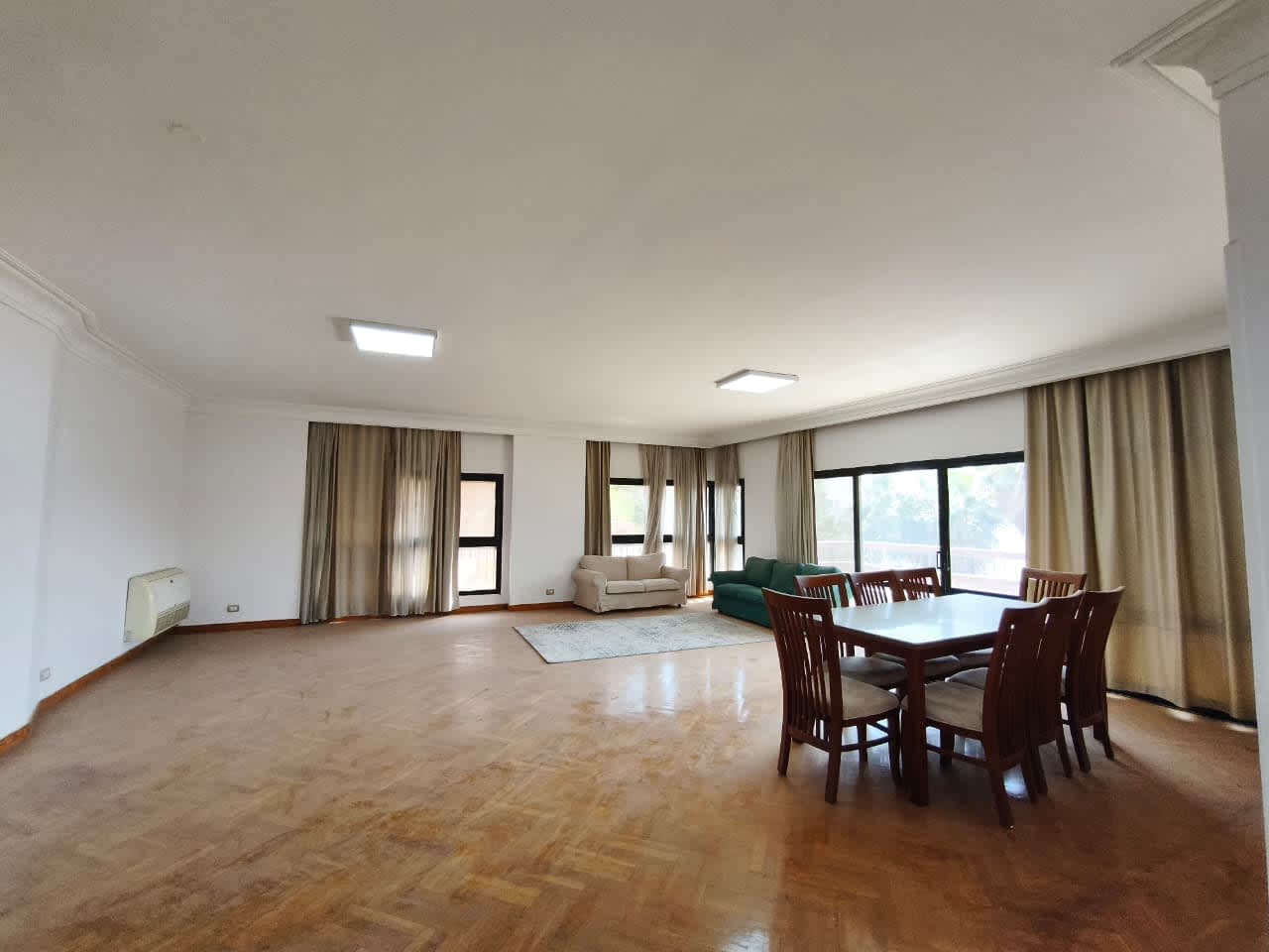 Elegant 4BR Apartment with Balcony & Natural Light In Maadi Degla