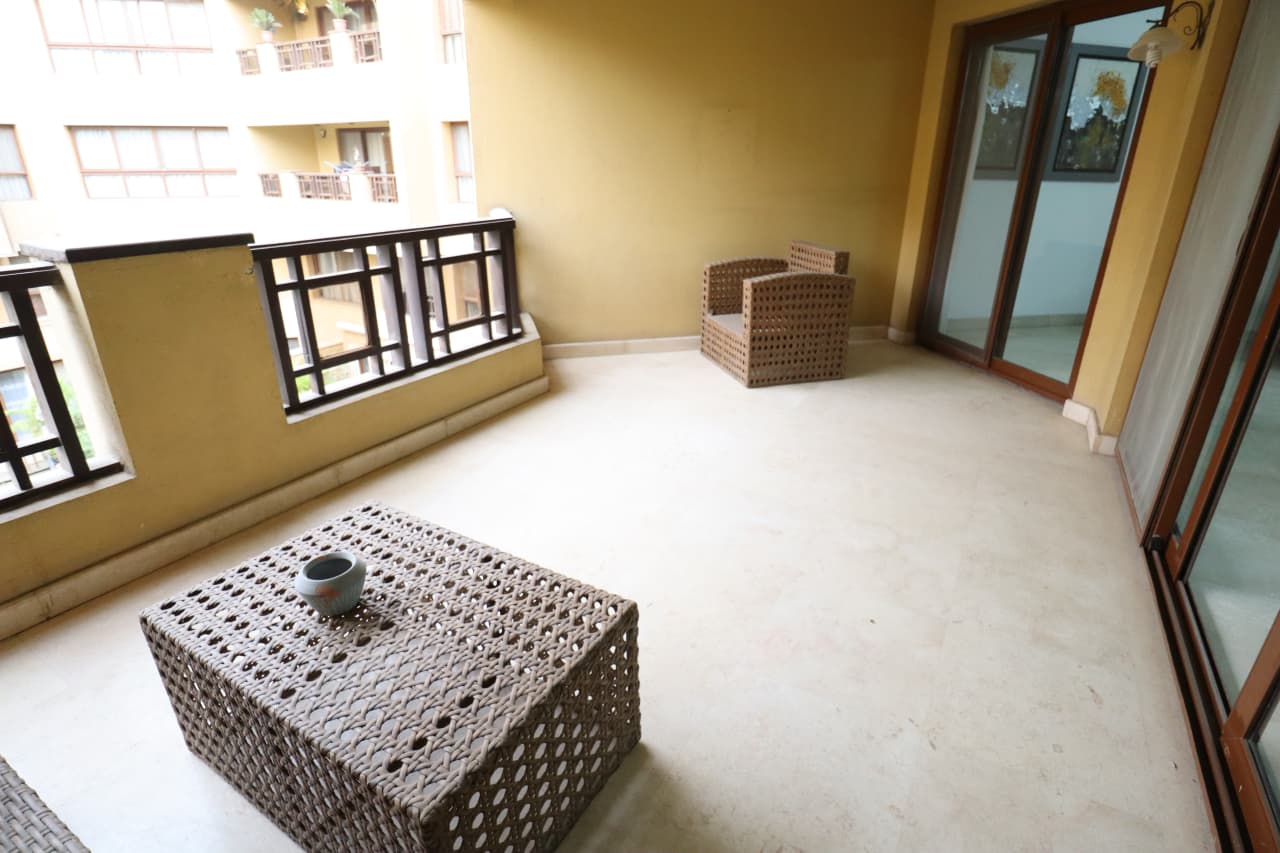 Elegant 3-Bedroom Apartment with Garden & Pool | Modern Serene Living