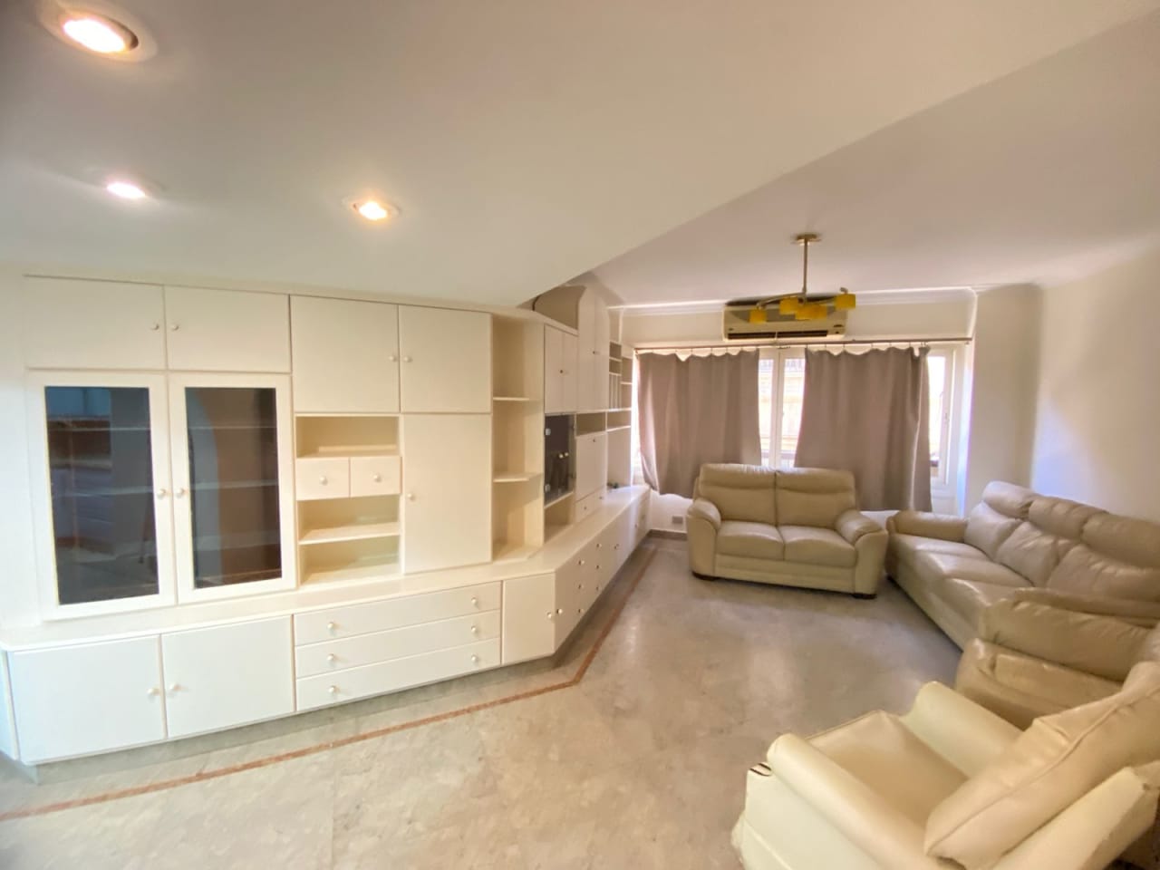 Bright 3-Bedroom Apartment with Balcony | In Maadi Sarayat.