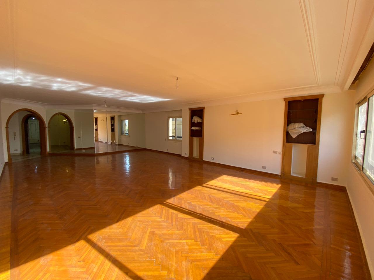 Bright 3-Bedroom Apartment with Balcony | In Maadi Sarayat.