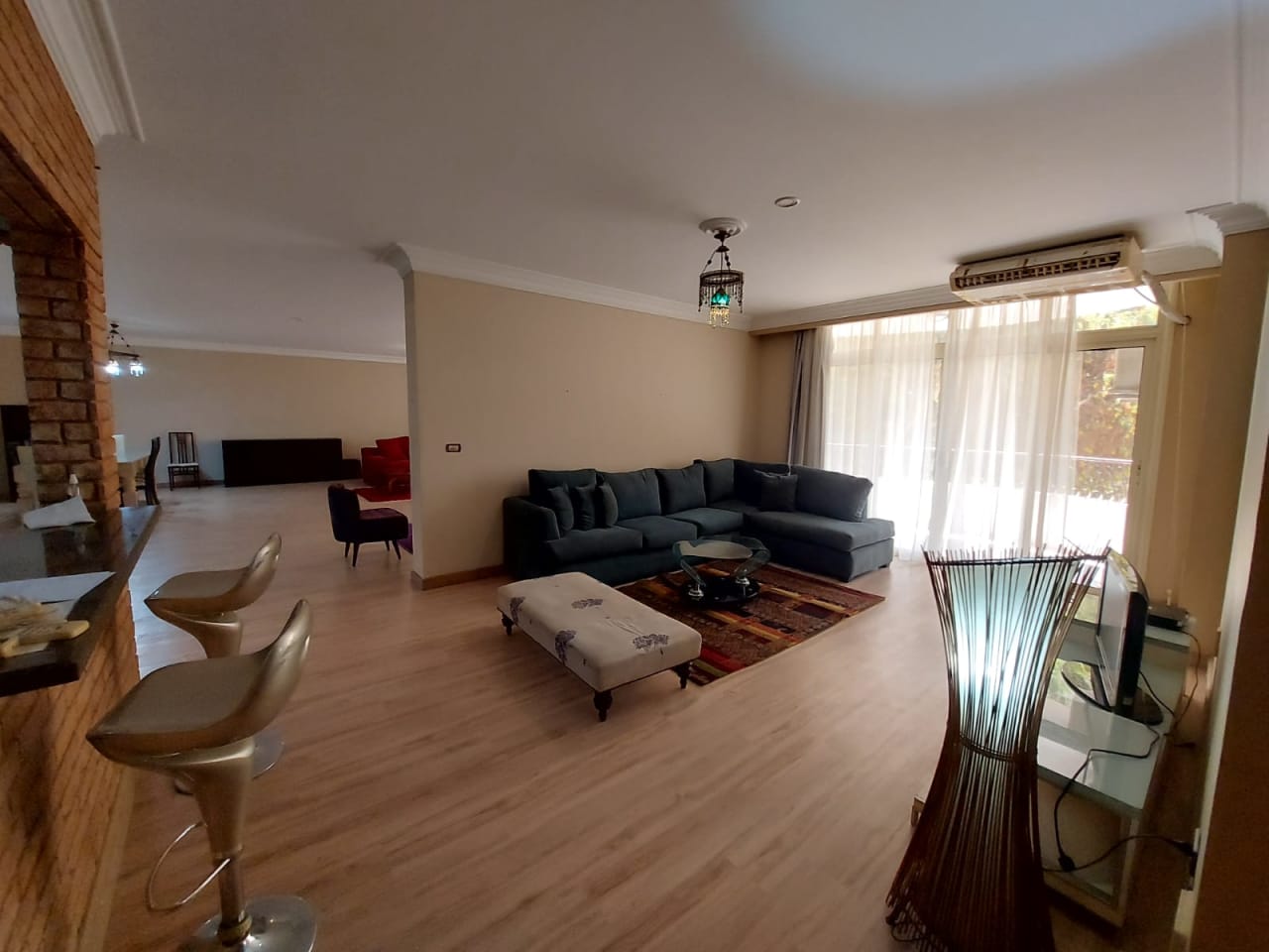 Spacious 3-Bedroom Apartment with Balcony | Calm In Maadi Sarayat.