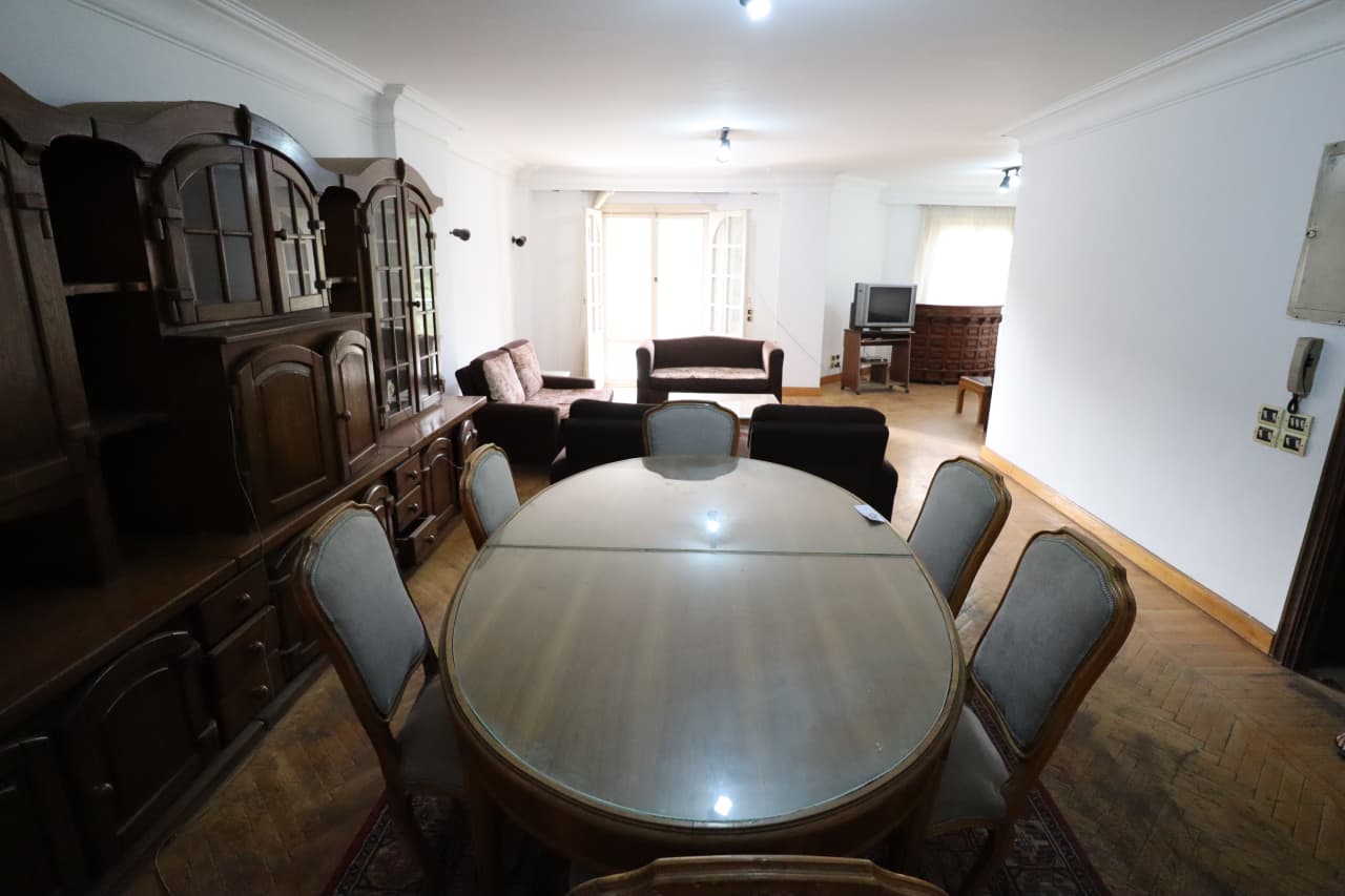 Serene Furnished Apartment With 3 BR for Rent In Degla Maadi.