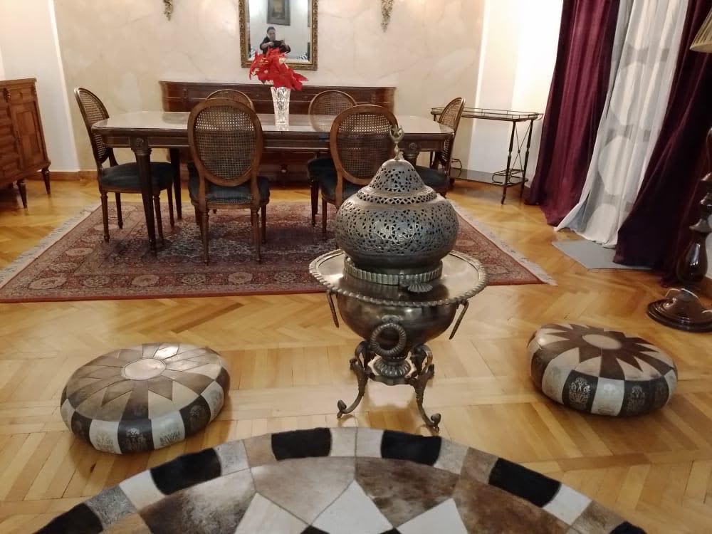 Spacious 2BR Apartment with Natural Light in Zamalek