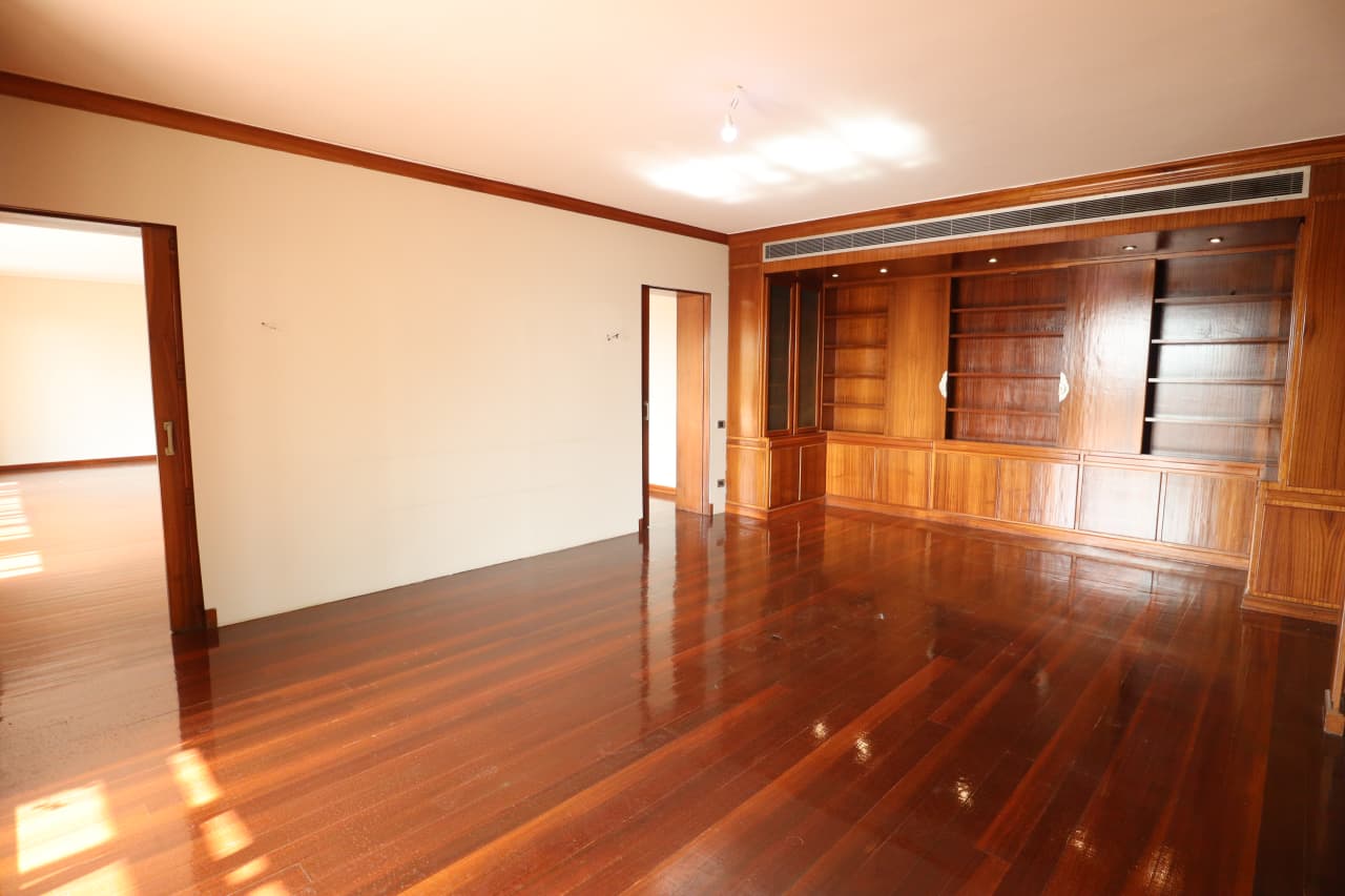 Spacious Apartment with Scenic Green Outlook In Zamalek