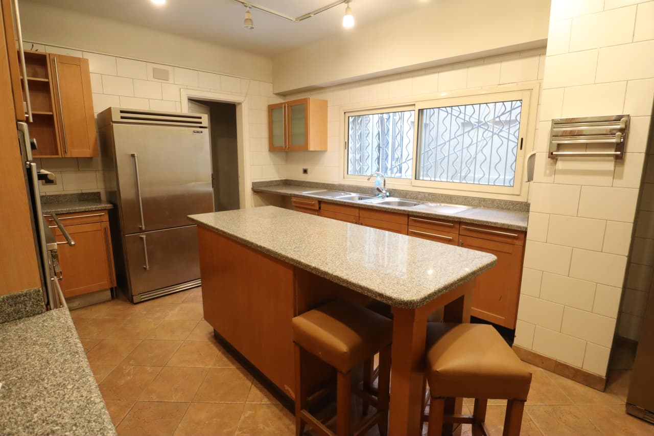 Spacious Apartment with Scenic Green Outlook In Zamalek