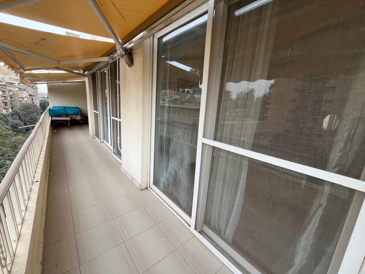 Bright 3BR Apartment with Balcony & Natural Light In Zamlek