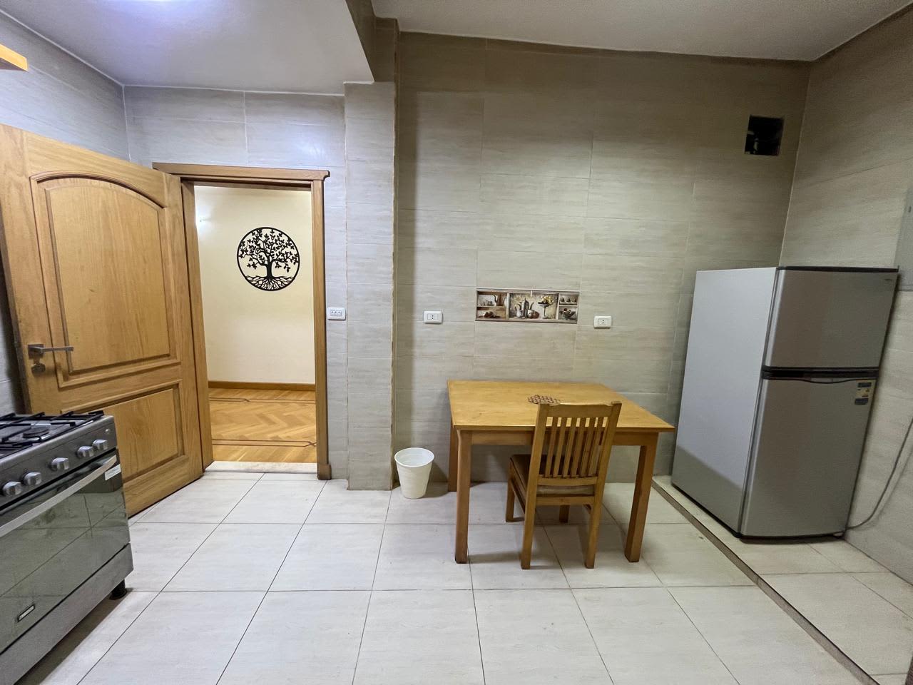 Bright 3BR Apartment with Balcony & Natural Light In Zamlek